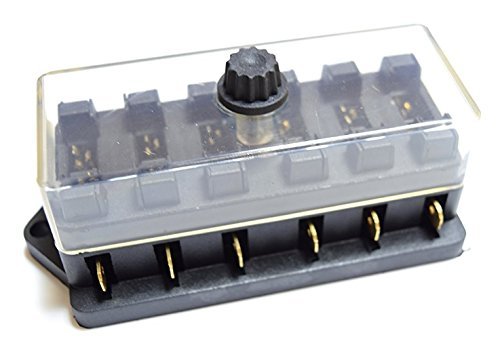 k-cocochi ブレード ヒューズ ボックス 移設 交換 オートヒューズ 管理 6連タイプ 40A 32V 電気 電流 電圧 電装 汎用のサムネイル