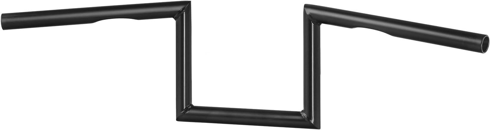 8" Rise 1" Fat Z-Bar Handlebar Fit For Harley-Davidson Honda Yamaha Suzuki Kawasaki Triumph Most Chopper Cruisers Bobber Bike Cafe Racer