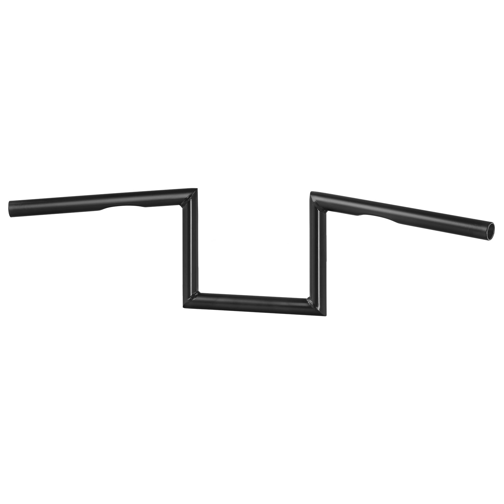 8" Rise 1" Fat Z-Bar Handlebar Fit For Harley-Davidson Honda Yamaha Suzuki Kawasaki Triumph Most Chopper Cruisers Bobber Bike Cafe Racer