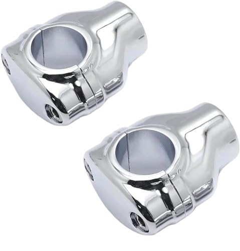 Elevador de manillar universal de 2" para moto y soportes de manillar de 1,25" o pulgada
