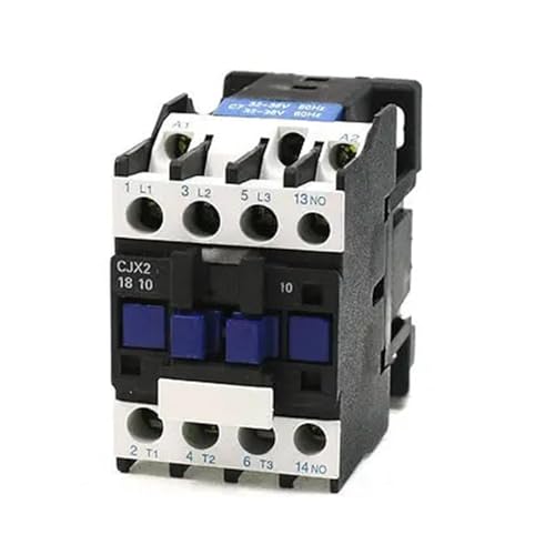 Contacteur triphasé CJX2-18 haute isolation 660V avec contact auxiliaire 1NO