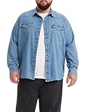 WOVEN SHIRTSMED INDIGO - FLAT FINISH
