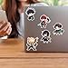 Evercio 50 Pcs Anime Stickers Mixed Pack Trendy Various Manga Stickers Vinyl Decals for Water Bottle Kindle EBook Laptop Phone Notebook Gift for Anime Lover Kids Teens Adults Unique Designs