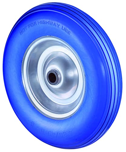 BS Groove Profile Castor Pannensicheres Wheelbarrow, Steel Wheel Body Roller Bearing, 400 mm, c91.400