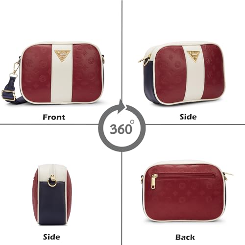 Image of Lavie Signature Dallas Woman's Box Crossbody Sling Bag | Ladies Purse Handbag | Gift for Women