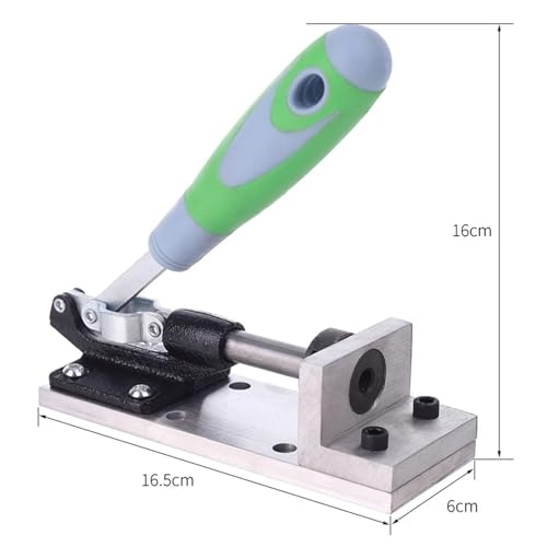 Machine à poinçonner manuelle guide de trous bois et cuir 8mm 15mm