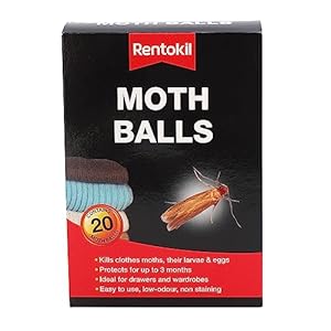 Rentokil RKLPSM97 Moth Balls (Pack ...