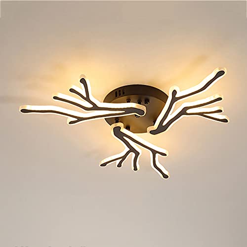 Plafonnier LED à gradation continue HNVBDOPAE 90W pour salon moderne