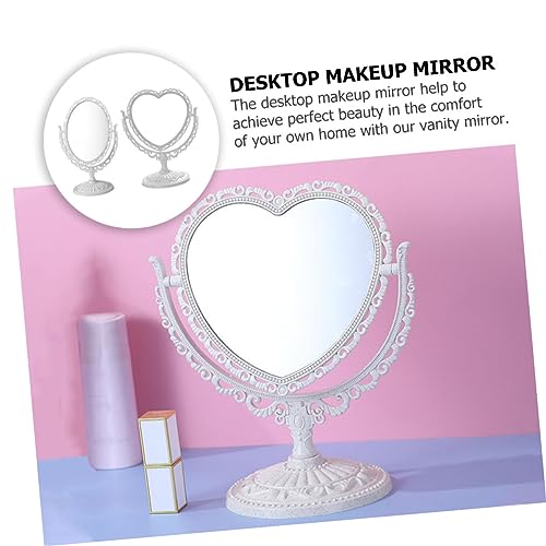 Espejo doble doble cara para maquillaje FRCOLOR 2 piezas miniatura 2