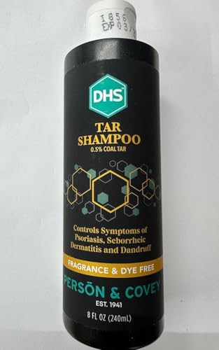DHS Tar Shampoo 8 oz - Buy Packs and Save (Pack of 4)
