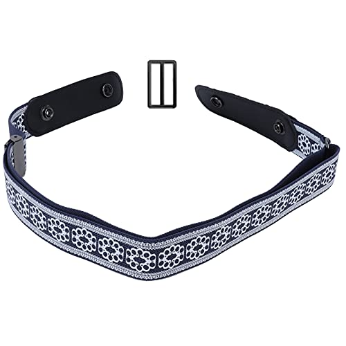 Elastic Waist Belt Universal Unisex Pants Trousers Stretch Belt Soft Comfortable Adjustable Easy Matching