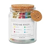 DUBUOZA Glas mit Bibelversen, Deutsch Lies Mich WENN Bibel Verse im Glas, mit Hoffnung,Christliches Geschenkset mit Zitaten, Bibelzubehör für Glaube & Motivation