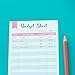 (Set of 60) Expense Tracker for A6 Budget Envelopes, Unpunched Budget Sheets Use with A6 Budget Binder Pockets, 3.1