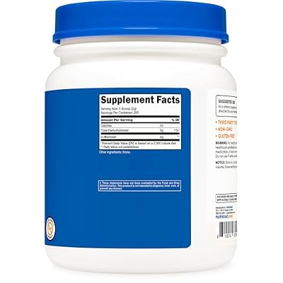 Nutricost D-Mannose Powder 500 Grams (250 Servings) - Vegan, Non-GMO and Gluten Free