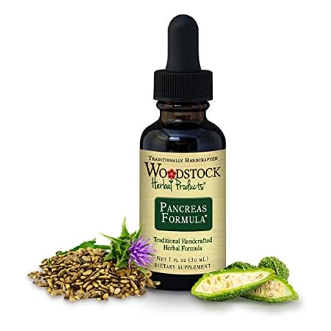 WOODSTOCK HERBAL PRODUCTS Pancreas Formula, 1 FZ Cover