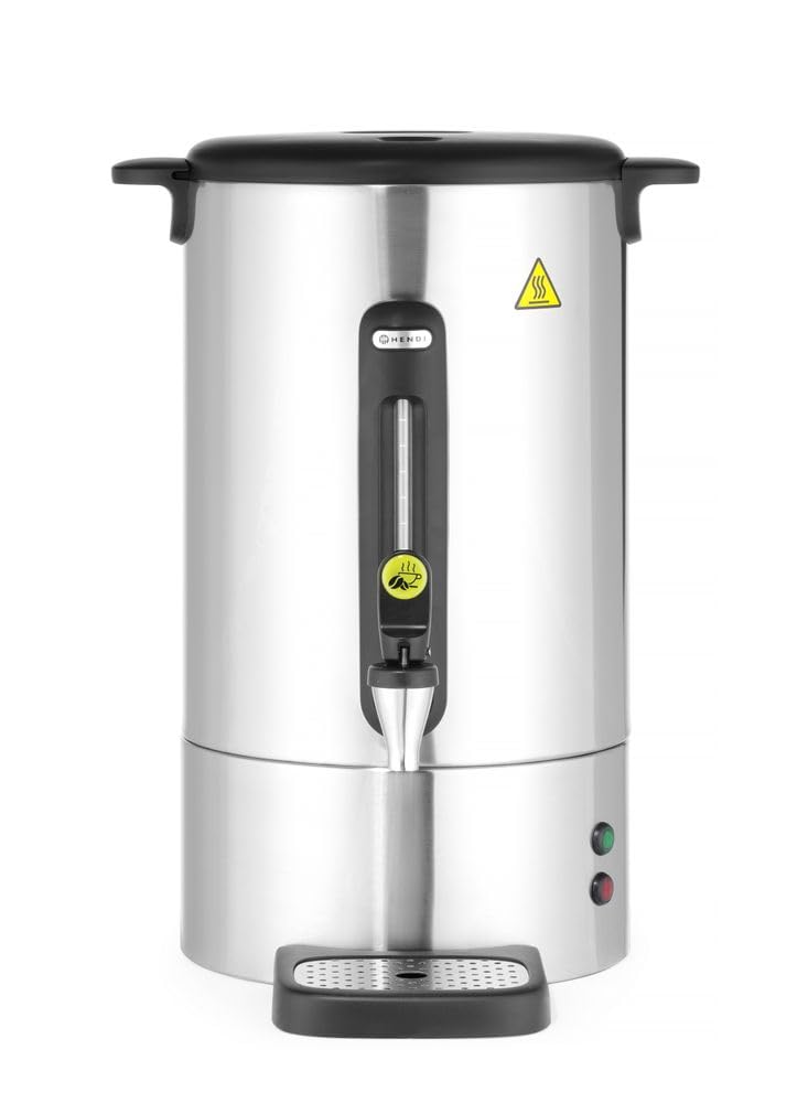 HENDI 211441, percolateur à café 14L, inox, robinet anti-goutte, 1750W