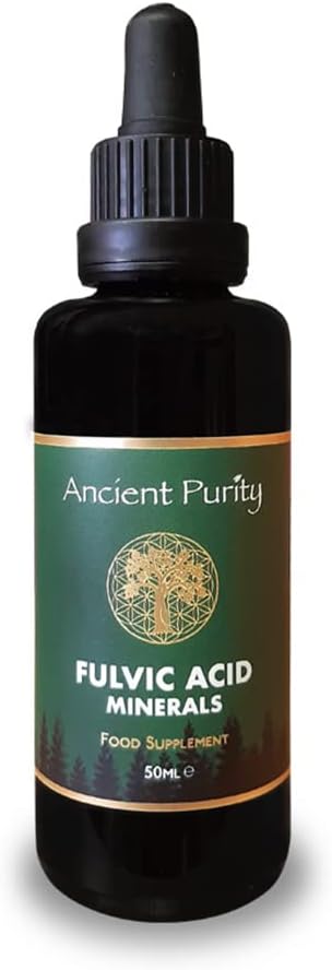 FULVIC Acid Minerals 50ml (4 Months Supply) Trace Minerals/Amino Acids/Detox