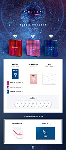 Música K-POP en casa con TWICE Signal 4th Mini Album B Ver 3
