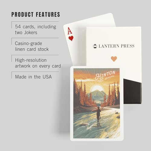 Baraja de Cartas Poker Lantern Press 52 Piezas miniatura 3
