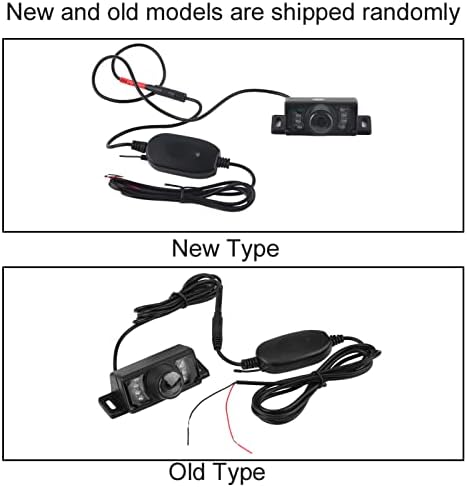 IR LED Bezprzewodowa kamera cofania samochodu Night Vision Bezprzewodowy nadajnik i odbiornik wideo RCA IP67 Wodoodporny 7szt