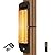 ZeboZap Infrared Electric Patio Heater with Strap to Post | Wall Mounted Gazebo Outdoor Heater, Space Heaters for Indoor 1500W Remote Control