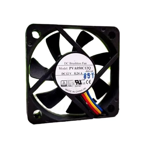 Ventilateur 5CM 12V résistant PVA050C12Q contre la surchauffe industrielle