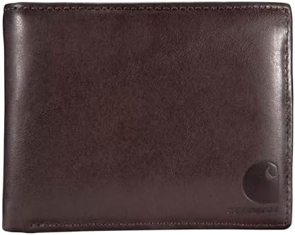Carhartt Men’s Oil Tan Leather Wallet, Front Pocket, Paccasse & T...