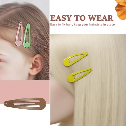 40 Pzs Pinzas Metálicas para Cabello 2 Pulgadas Blanco miniatura 4