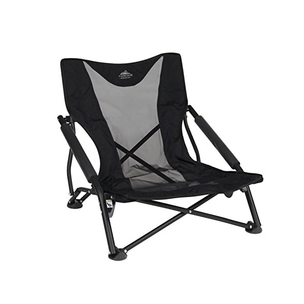 Cascade Mountain Tech Folding Camp Chair for Camping, Beach, Picnic, Barbqeues, Sporting Events with Carry Bag