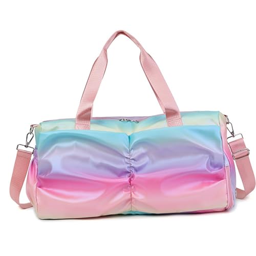 Bolsa deportiva de separación seca y húmeda con cremallera de seguridad para yoga