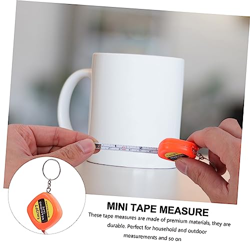Cinta métrica retractil llavero mini 20 pcs portátil miniatura 7