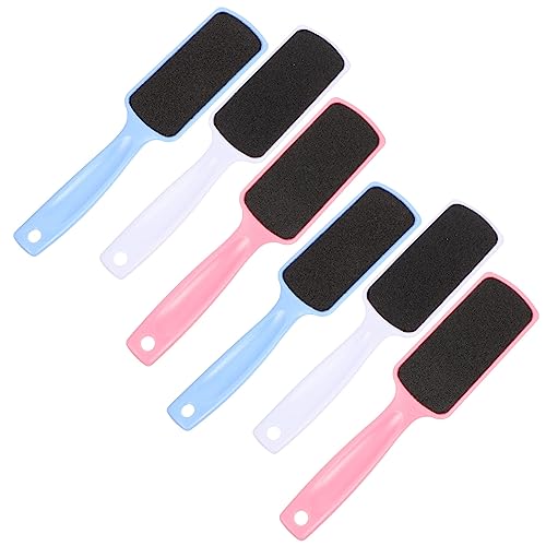 minkissy 6個ダブルサイド ファイル フットケア かかと ひび割れ 乾燥 用 丈夫な製 繰り返し使用可能