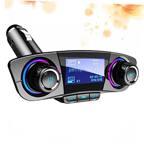 Receptor FM para coche con doble USB de carga rápida y pantalla LED clara 3