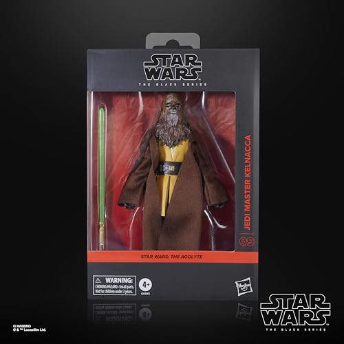 Figura Jedi Master Kelnacca Black Series Star Wars The Acolyte de 15 cm 2