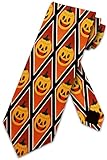 Pumpkins Halloween Criss Cross New Novelty Tie