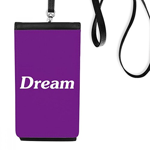 Hanging sac téléphone noir en cuir imprimé pour vos sorties urbaines