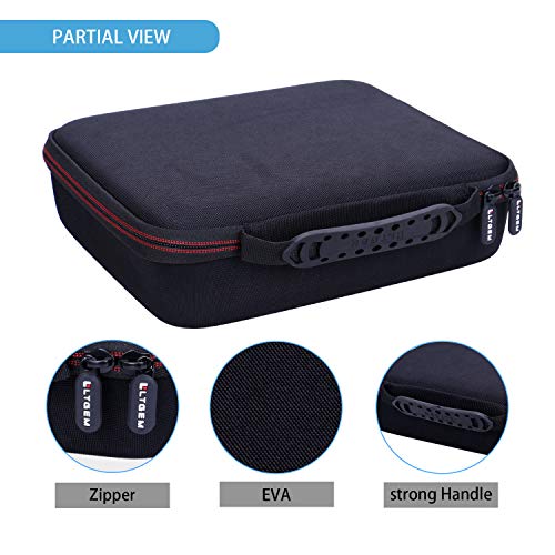 Image of LTGEM EVA Hard Case for WD 3TB,4TB,6TB,8TB,10TB My Book /Elements Desktop External Hard Drive - Travel Protective Carrying Storage Bag (Black) | Fits WD 3TB, 4TB, 6TB, 8TB, 10TB, 12TB, 14TB, 16TB, 18TB, 20TB, 24TB, Travel Protective Storage, EVA Hard Shell Material