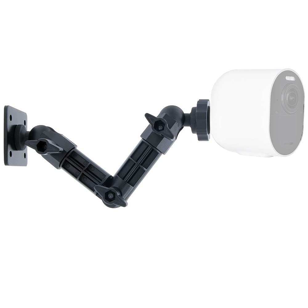 AceTakenWall Mount Holder,Ceiling Mounting Bracket Compatible with Arlo pro 4/pro 3/Essentials/Ultra/Ultra 2 Security Cameras