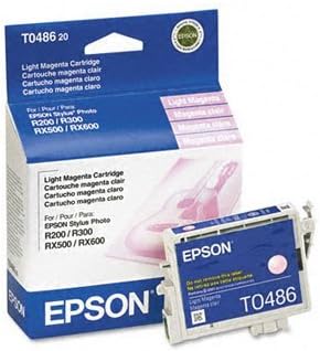Epson Stylus T048120, T048220, T048320, T048420, T048520, T048620 Ink Cartridge INKCART,R300/RX500,LMA MS62C (Pack of6)