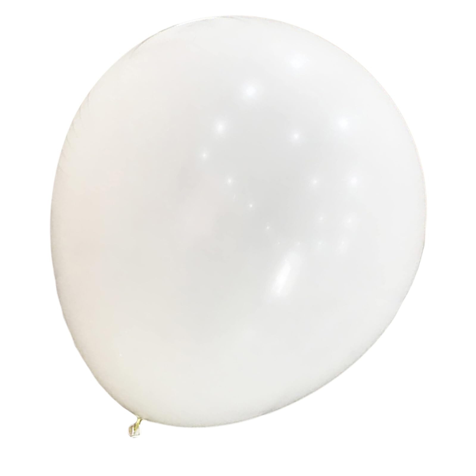 Ballon sphérique réutilisable blanc 1000g de grande taille - 8