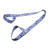 Mezrkuwr® Yogamat draagriem, Yoga Mat Harnas Strap Sling, Verstelbare Yoga Mat Draagstrap, Draagriem Yogamat Voor Fitness, Sport, Training, Blauw