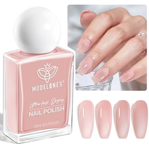 modelones Jelly Nude Nail Polish Cover