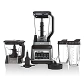 Ninja BN801C, Professional Plus Kitchen System With Auto-iQ, 72oz Pitcher, Black/Silver, 1400W (Canadian Version)