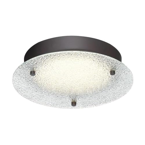 9 Edge Lit LED Flushmount, 987 lm, 90 CRI