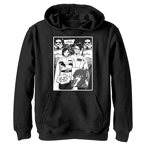 Sweat Star Wars Kids Visions Lop pullover hoodie noir pour ado XL