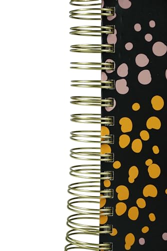 School Diary Page by Day | Ideal for Teachers and Students | Black | Measures 2.5 x 20 x 21.5 cm Sweet Color - Image 2