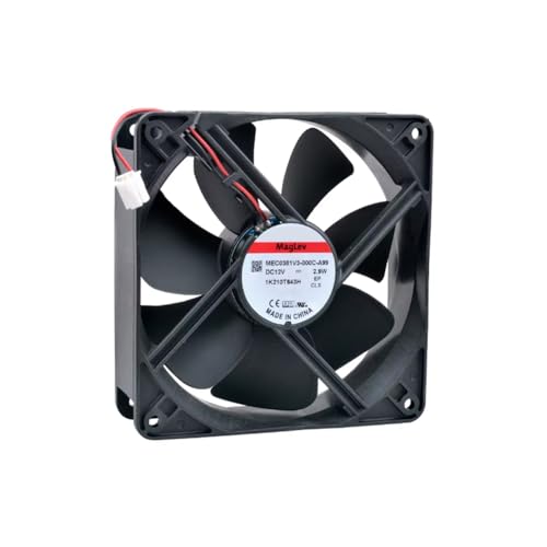 Ventilador de refrigeración de 2 líneas DC12V para mantenimiento de servidores