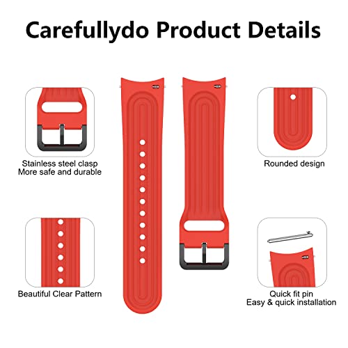 KUTEWEU Compatible with Mi Watch S2/Xiaomi Watch S1 Pro Watchband,Silicone Replacement Bands - Image 3