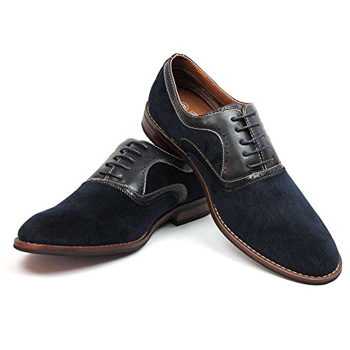 Ferro Aldo New Men's Round Toe Velvet Corduroy Lace up Denim Friendly 19513l2