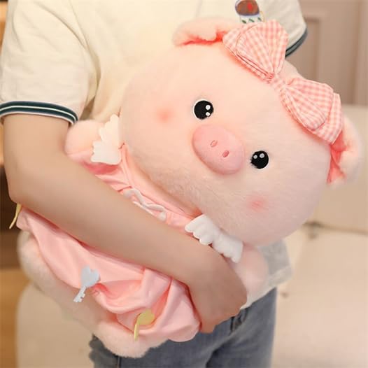 Image of SCOOBA Charming Pig 35cm Height for Your Loved Ones (Charming Pig Pink)